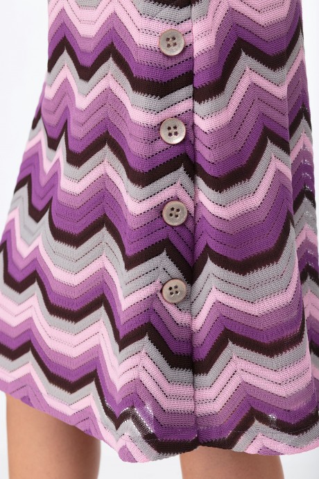 Платье Anelli 770 фиолет размер 44-50 #4