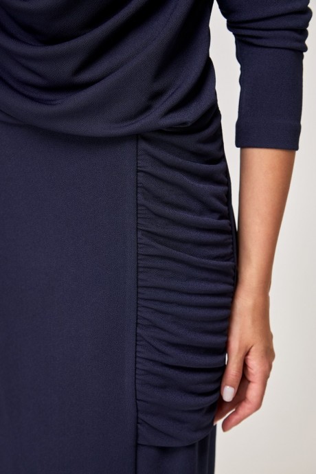 Вечернее платье Anelli 559 синий размер 50-54 #6
