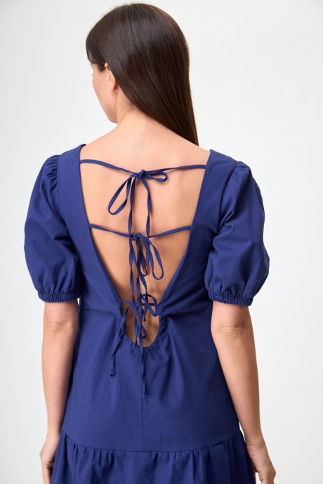 Платье Anelli 1275 синий размер 44-50 #4