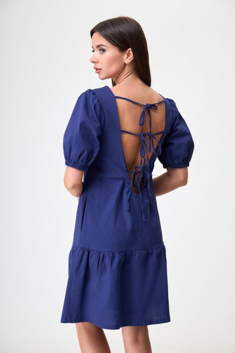 Платье Anelli 1275 синий размер 44-50 #5
