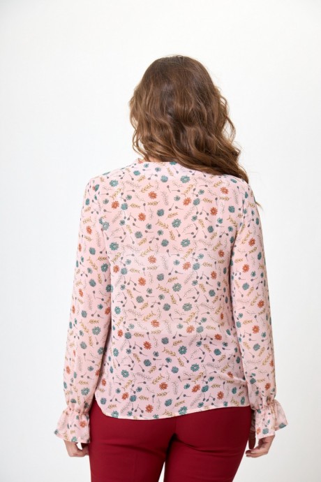 Блузка Anelli 1233 розовый размер 46-56 #5