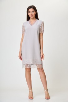 Вечернее платье Anelli 635 серый #1