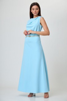 Вечернее платье Anelli 382 Голубой #1