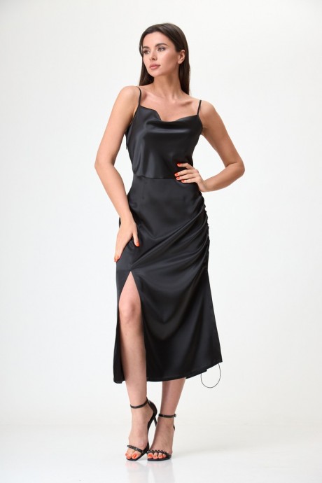 Вечернее платье Anelli 1292 лакрица размер 42-52 #3