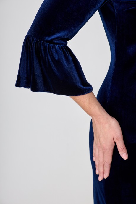 Платье Anelli 458 синий размер 46-52 #5