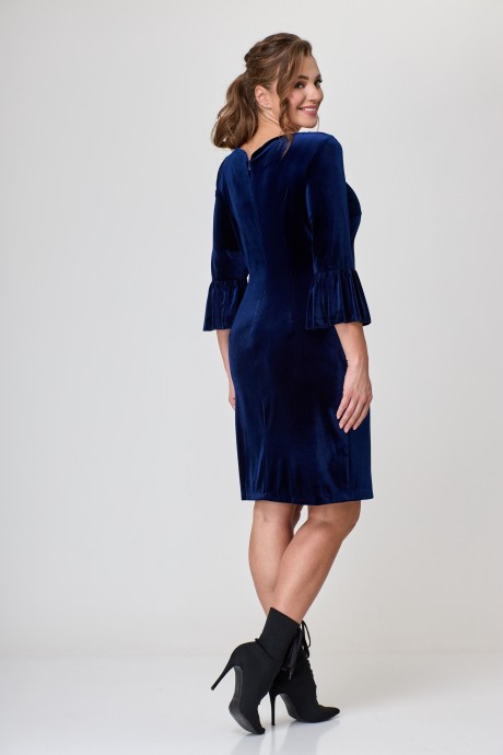 Платье Anelli 458 синий размер 46-52 #6