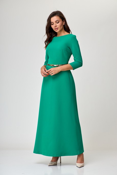 Платье Anelli 268 зеленый размер 42-44 #2