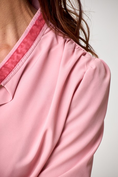 Блузка Anelli 828 розовый размер 44-54 #3