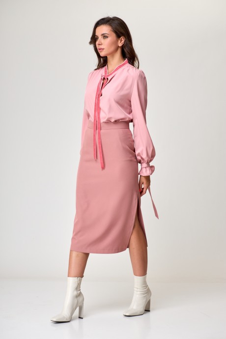 Блузка Anelli 828 розовый размер 44-54 #6