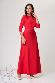 Платье Anelli 268 красный #1