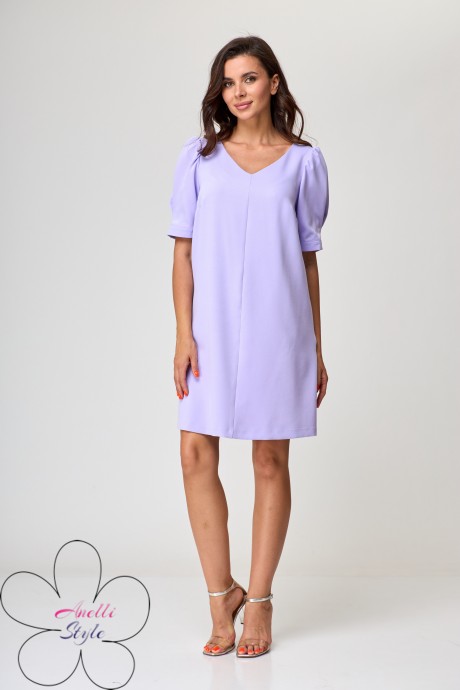 Платье Anelli 995 лиловый размер 42-52 #1