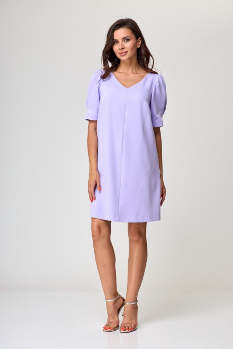 Платье Anelli 995 лиловый размер 42-52 #4