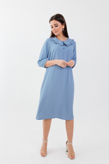 Платье Anelli 1274 голубое небо размер 46-56 #2