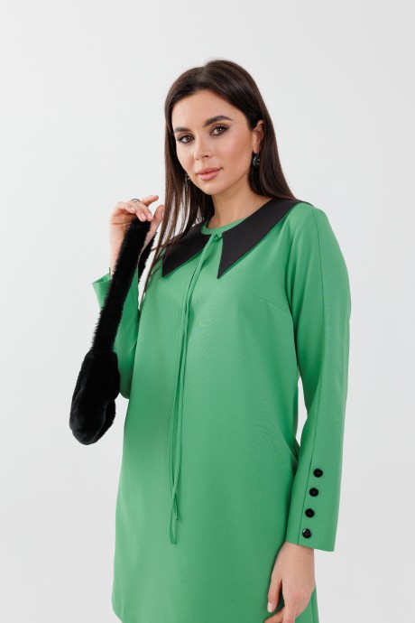 Платье Anelli 1184 зеленый размер 44-54 #2