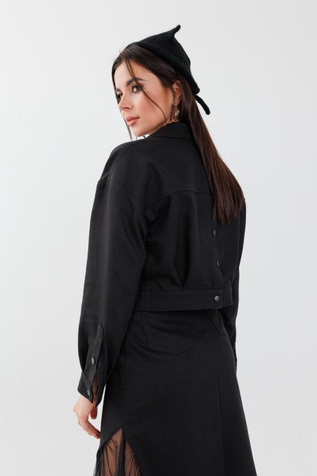 Жакет (пиджак) Anelli 961 черный размер 44-60 #2