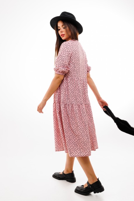 Платье Anelli 833 Розовый размер 46-56 #3