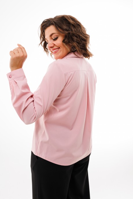 Блузка Anelli 812 розовый размер 44-58 #4