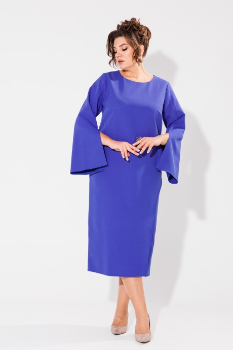 Вечернее платье Anelli 1431 синий размер 48-58 #1