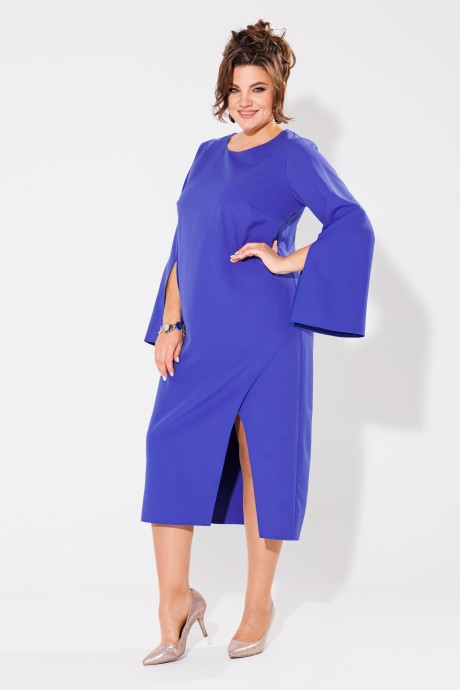 Вечернее платье Anelli 1431 синий размер 48-58 #2
