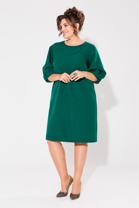Платье Anelli 1434.1 зелень размер 52-62 #1