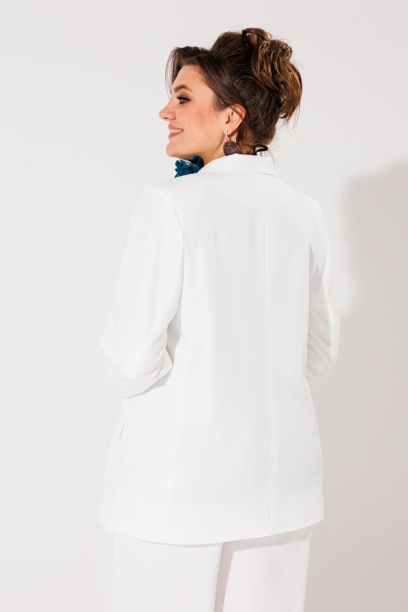 Жакет (пиджак) Anelli 1416 белый размер 42-62 #5