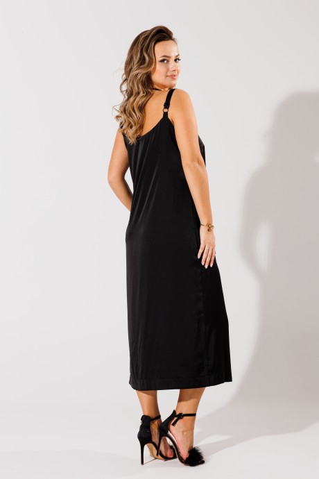 Платье Anelli 1180.1 изумруд,черный размер 50-58 #6