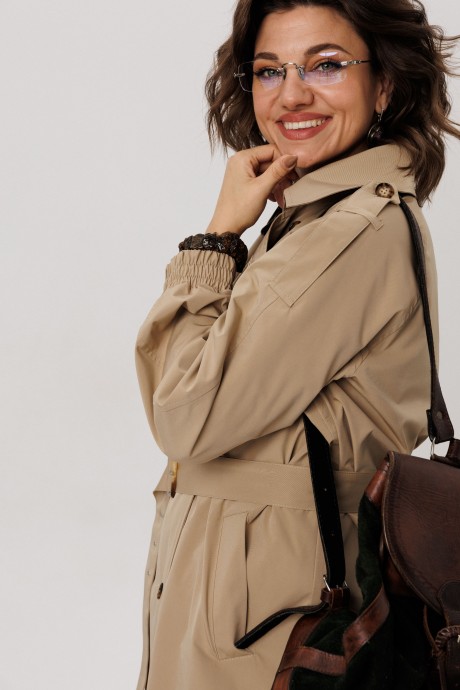 Тренч Anelli 1419 -3 карри размер 52-62 #7