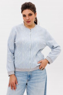 Бомбер Anelli 1259 голубая иллюзия #1