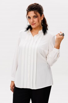 Блузка Anelli 1568 молочный #1