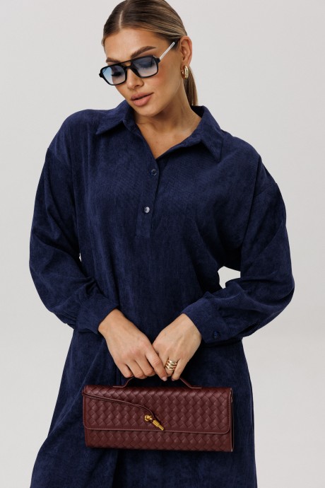 Платье Anelli 1730 темно-синий размер 42-54 #6