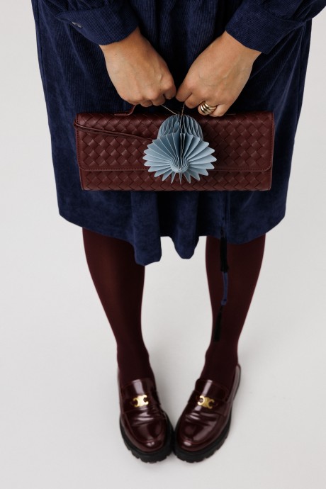 Платье Anelli 1730 темно-синий размер 42-54 #9