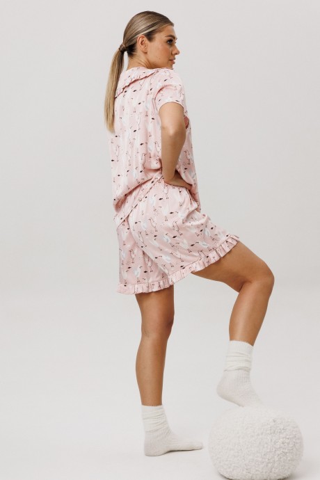 Пижама Anelli 1749 двойка розовый размер 44-52 #5