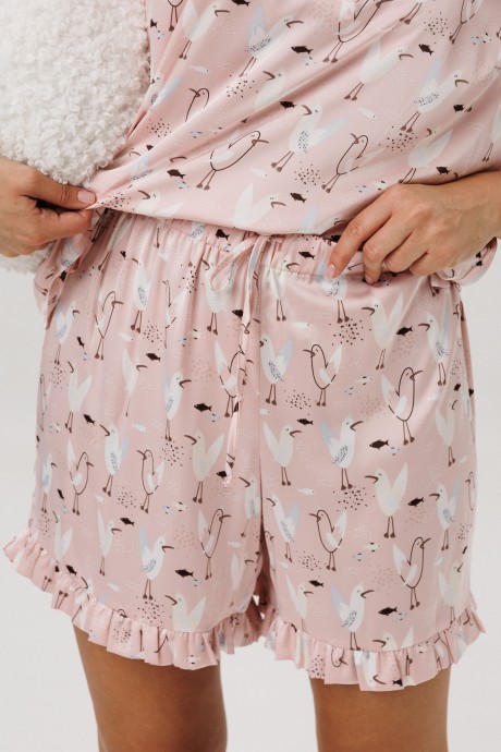Пижама Anelli 1749 двойка розовый размер 44-52 #8