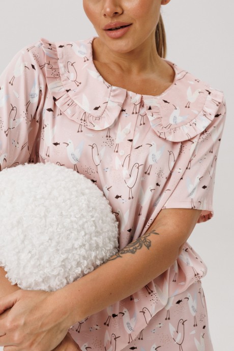 Пижама Anelli 1749 двойка розовый размер 44-52 #9