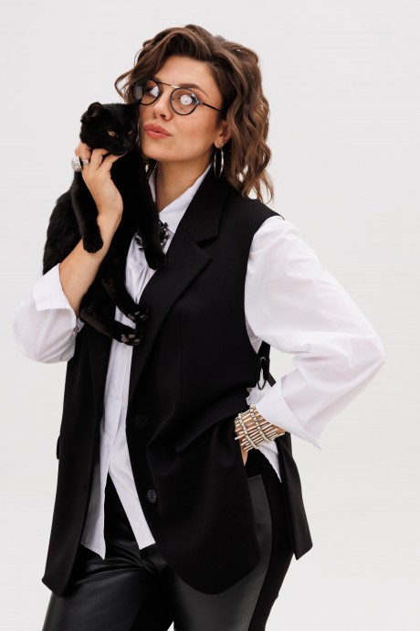 Жилетка Anelli 1675 черный размер 52-62 #3