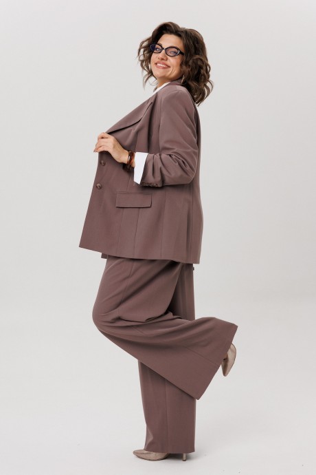Костюм/комплект Anelli 1742 двойка коричневый размер 48-52 #6