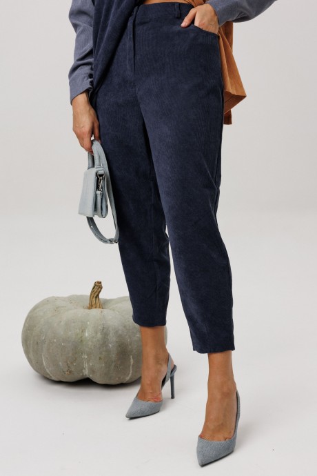 Брюки Anelli 1747 темно-синий размер 44-58 #7
