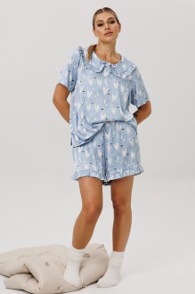 Пижама Anelli 1749 двойка голубой #1