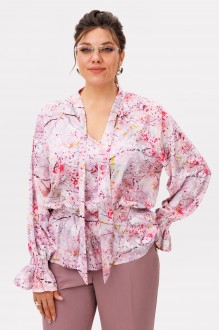 Блузка Anelli 1694 фьюжен фуксия