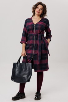 Платье Anelli 1728 клетка