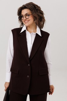 Жилетка Anelli 1675 темно-коричневый