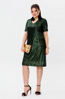 Вечернее платье Anelli 1797 изумруд