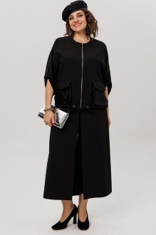 Брючный костюм Anelli 1789 двойка черный