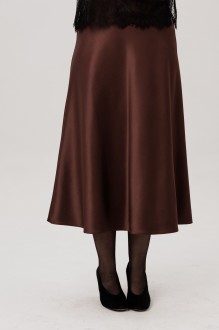 Юбка Anelli 1808 шоколад