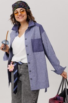 Рубашка Anelli 1800 синий