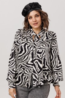 Блузка Anelli 1736 зебра