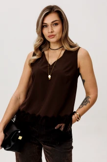 Топ Anelli 1664 коричневый