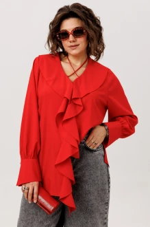 Блузка Anelli 1679 красный