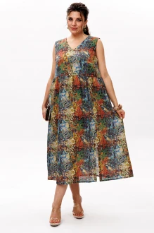 Платье Anelli 1629 мультиколор