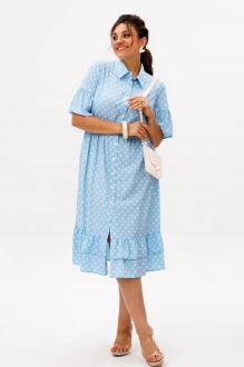 Платье Anelli 1555 голубой